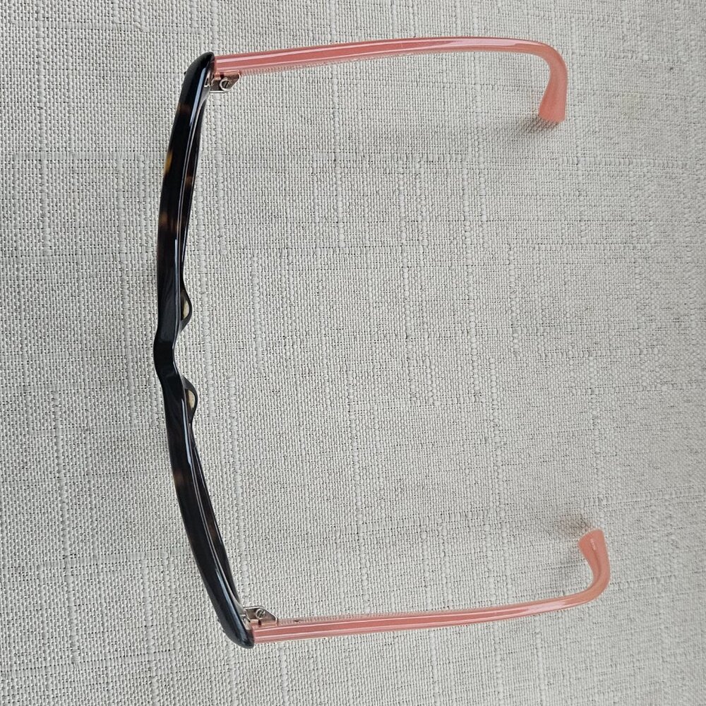 Kate Spade Women Eyeglasses Angelique Dark Havana/Pink Cat Eye Frame only - Picture 16 of 16